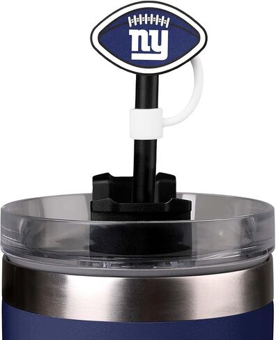 Foco New York Giants NFL 3 Pack Pack Logo Straw Toppers in Kuwait