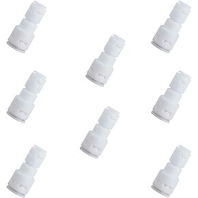 1/4 بوصة الحاجز لفلتر المياه التناضح العكسي ، دافع بلاستيكي معتمد من NSF لتوصيل تركيبات RO (حزمة 10) in Kuwait