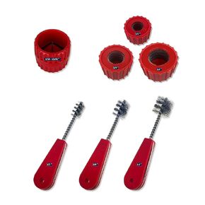 منظف ​​أنابيب النحاس ، فرش تركيب الأنابيب ، نظيفة داخل التركيبات لللحام ، 3 ٪: 1/2 في ، 3/4 بوصة ، و 1.0 بوصة in Kuwait