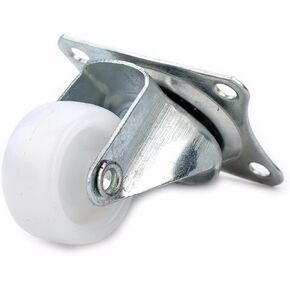 4Pcs Universal Swivel Casters 1.5 Inch Wheels Castor White PP Nylon Dual Roller Bearing Wheel(1.5 Inch) in Saudi Arabia