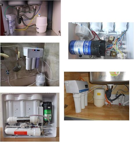 1/4 بوصة الحاجز لفلتر المياه التناضح العكسي ، دافع بلاستيكي معتمد من NSF لتوصيل تركيبات RO (حزمة 10) in Kuwait