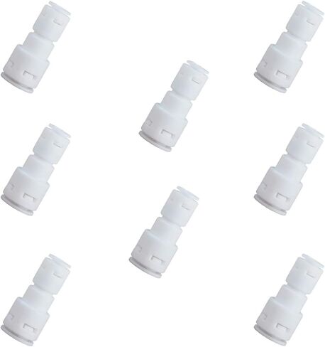 1/4 بوصة الحاجز لفلتر المياه التناضح العكسي ، دافع بلاستيكي معتمد من NSF لتوصيل تركيبات RO (حزمة 10) in Kuwait