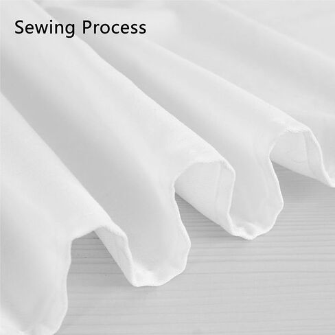10 Pack White Round Tablecloths, 120 Inch Stain Resistant and Wrinkle Round Table Clothes, Washable Polyester Table Clothes Cover for Kitchen Dining, Wedding Birthday Party, Buffet Restaurant, Banquet in Saudi Arabia