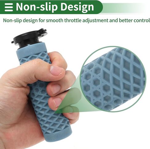 Motoforti 7/8" 22mm 15/16" 24mm Motorcycle Hand Grips Cover Kit Non Slip TPU Handlebar Grips for Motorcycle Scooter Bicycle ATV Brown 1 Set in Saudi Arabia