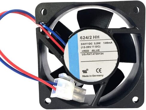 ل 624/2HH 24V 146MA 3.5W 60x60x25mm 2-ware مروحة التبريد in Saudi Arabia