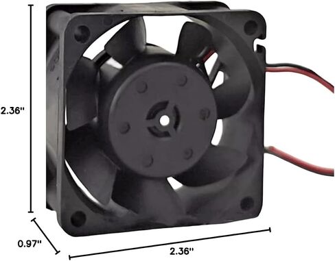 ل TA225DC M34313-55RA3F 24V 0.16A 60MM 6025 2 مروحة تبريد الأسلاك in Saudi Arabia