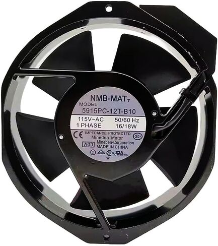 5915PC-12T-B10 115V 16/18W 17CM 17238 مروحة التبريد لـ 5915PC-12T-B10-A00 in Kuwait