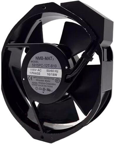 5915PC-12T-B10 115V 16/18W 17CM 17238 مروحة التبريد لـ 5915PC-12T-B10-A00 in Kuwait