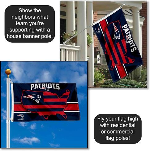 New England Patriots Nation USA American Country 3x5 Flag in Saudi Arabia