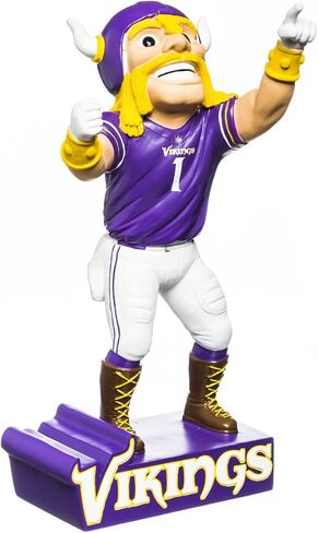 Team Sports America NFL Minnesota Vikings التمثال التميمة الملون الطول 12 بوصة in Kuwait