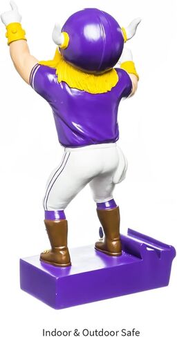 Team Sports America NFL Minnesota Vikings التمثال التميمة الملون الطول 12 بوصة in Kuwait