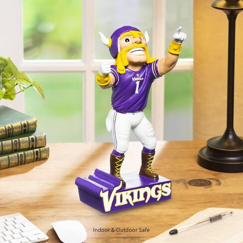 Team Sports America NFL Minnesota Vikings التمثال التميمة الملون الطول 12 بوصة in Kuwait