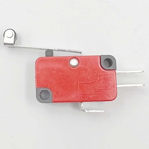 FainWan 10pcs V-156-1C25 Lead Limit Switch SPDT Switch Silver Base Contact Roller Swing in Saudi Arabia