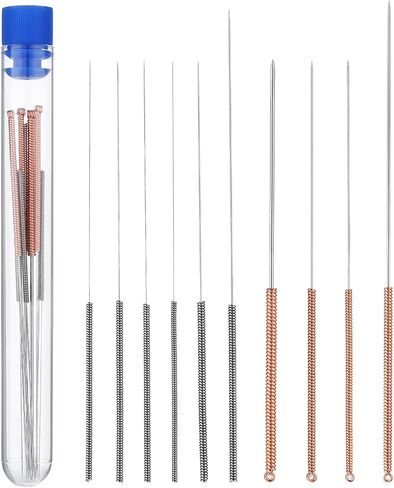 Giantree 10 Pieces 3D Printer Nozzle Cleaning Kit, Stainless Steel Nozzle Cleaning Needles, 3D Printer Tool Kit, 0.16/0.2/0.25/0.3/0.35/0.4/0.45/0.5/0.6/0.8mm for 3D Printer Accessories in Saudi Arabia