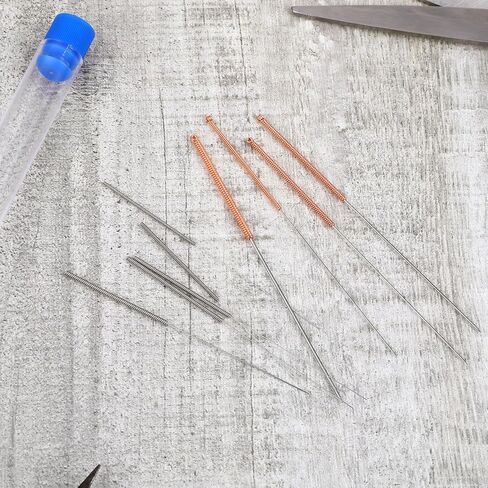 Giantree 10 Pieces 3D Printer Nozzle Cleaning Kit, Stainless Steel Nozzle Cleaning Needles, 3D Printer Tool Kit, 0.16/0.2/0.25/0.3/0.35/0.4/0.45/0.5/0.6/0.8mm for 3D Printer Accessories in Saudi Arabia