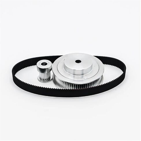 15T 90T HTD 3M Timing Pulley Set Belt Width 10mm Reduction 6:1 3M 15Teeth 90Teeth Belt Pulley Kit HTD3M Synchronous Wheels Set(90T-15mm,Belt-L 810mm,15T-6mm) in Kuwait