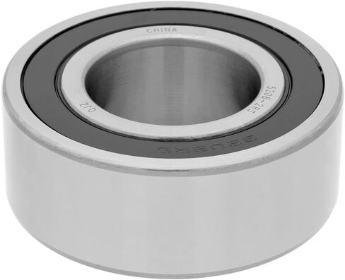 [2-Pack] 5208-2RS - Double Row Angular Contact Bearing 1.575 in x 3.15 in x 1.189 in | 40 mm x 80 mm x 30.2 mm (ID x OD x W) with Double Rubber Seal in Saudi Arabia
