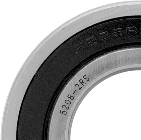 [2-Pack] 5208-2RS - Double Row Angular Contact Bearing 1.575 in x 3.15 in x 1.189 in | 40 mm x 80 mm x 30.2 mm (ID x OD x W) with Double Rubber Seal in Saudi Arabia