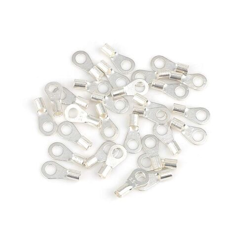 uxcell OT2.5-4 Ring Terminals Non-Insulated Uninsulated Crimp Wire Connector 30pcs in Saudi Arabia