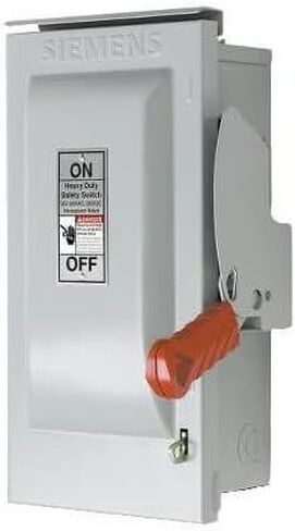 Disconnect 3 عمود ، 480 فولت ، 30 أ ، النوع H Fuse ، NEMA 3R Outdoor Enclosure in Kuwait