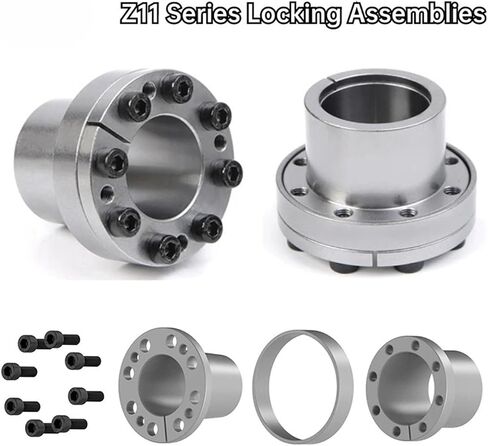1PCS Locking Assemblies Z11 55x71MM ZJ8 Coupling Sleeve KTR250 TLK110 Keyless Shaft Sleeve SWLE100 RCK80(55x71x80) in Saudi Arabia