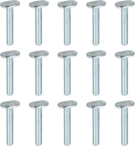 UXCELL 1/4 "-20 T مسامير المسار 1-1/2 بوصة ، 15 جهاز كمبيوتر الشخصي الإكسسوارات Sliding Sliding Slot in Saudi Arabia