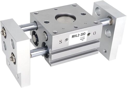 Gripper Parallel Claw Clamp Air Finger Wide Cylinder MHL2-10D/16D/20D/25D32D40D/D1/D2 Double Acting Type(MHL2-20D2) in Kuwait