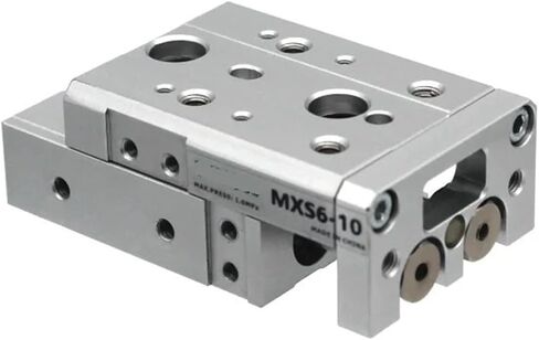 1PCS MXS6-10،20،30،40،50 MXS8-10،20،30،40،50،75 أداء سلسلة أسطوانة شريحة الهواء للمكونات الهوائية (MXS8-50) in Kuwait