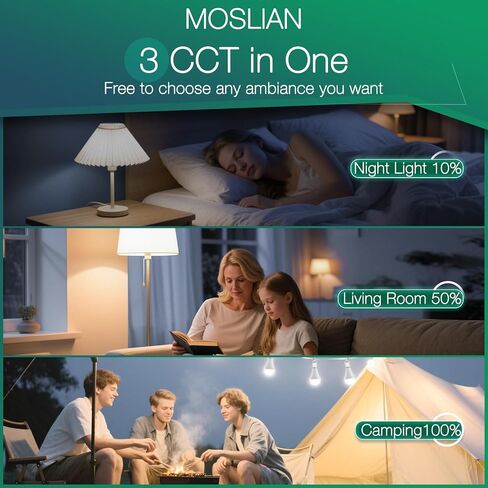 Rechargeable Light Bulbs 4 Pack Emergency Light Bulbs for Power Outage Hurricane Camping Battery Powered Light Bulb 12W E26 1500mAh Battery Light Bulb,Stay Lights Up When Power Failure in Saudi Arabia