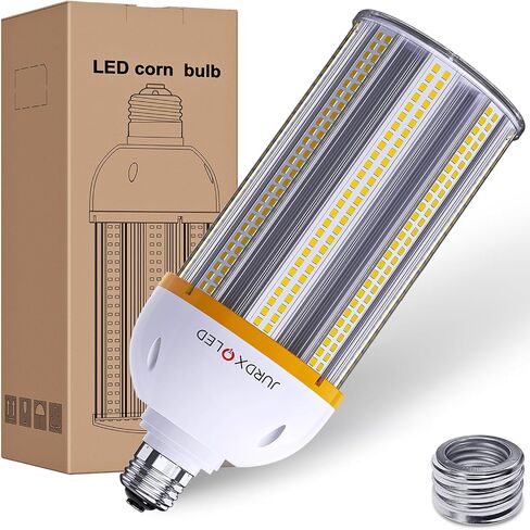 300W Equivalent LED Corn Light Bulb 5000 Lumen 5000K 30W Large Area Cool Daylight White E26/E27 Medium Base for Outdoor Indoor Garage Warehouse Factory Workshop Street Backyard (30 Watts 1Pack) in Saudi Arabia