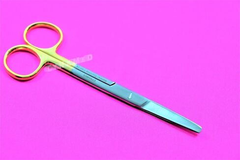 2 TC GERMAN PREMIUM Mayo Scissors Dental Veterinary Instrument 5.5 inches STRAIGHT CYNAMED in Saudi Arabia