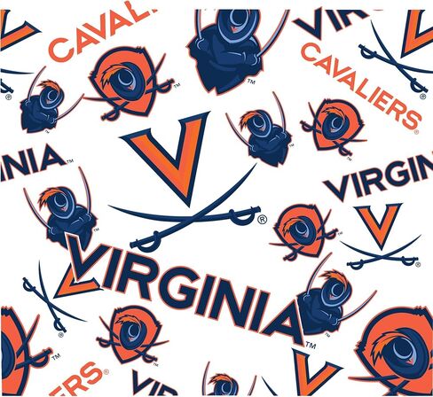 Tervis Venture Lite Virginia Cavaliers - All Over Made in USA Double Walled Insulated Tumbler Travel Cup Keeps Drinks Cold & Hot, 24oz Water Bottle, Classic in Saudi Arabia
