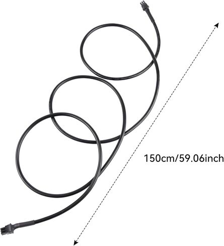 59inch Extension Cable for Bambu Lab AMS Lite,1.5M 4-pin Cable for Bambulab A1/A1mini 3D Printer, Black (Not for X1 P1) in Saudi Arabia