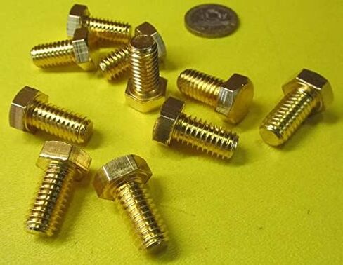 مسامير رأس سداسية نحاسية FT 3/8 "-16 Thread x .750" Long 10 PCS in Saudi Arabia