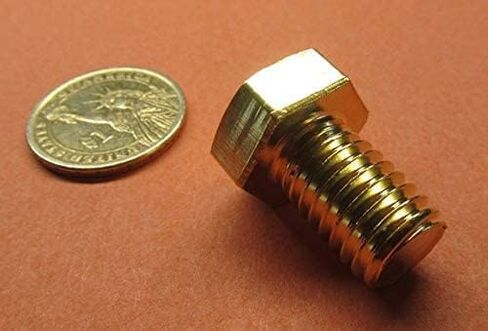 مسامير رأس سداسية نحاسية FT 3/8 "-16 Thread x .750" Long 10 PCS in Saudi Arabia