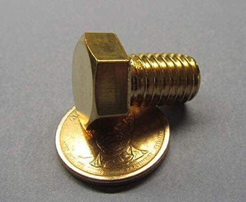 مسامير رأس سداسية نحاسية FT 3/8 "-16 Thread x .750" Long 10 PCS in Saudi Arabia