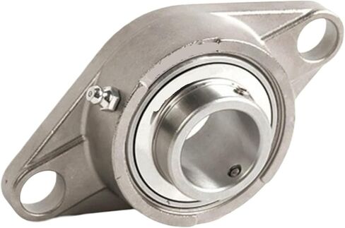1PCS 304 Stainless Steel Outer Spherical Bearing Diamond with Base SUCFL201 UCFL202 UCFL203 UCFL204 UCFL205(SUCFL204) in Saudi Arabia