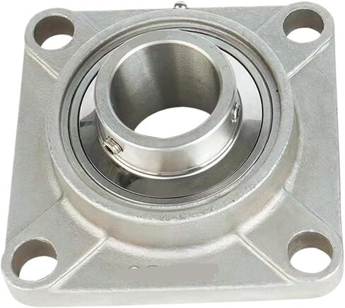 1 Piece 304 Stainless Steel Outer Spherical Bearing Square seat SUCF201 SUCF202 SUCF203 SUCF204 SUCF205 SUCF206(SUCF203) in Saudi Arabia