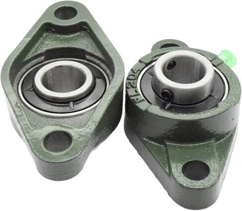 1PCS UCFL204 204-12 UCFL205 Inch 205-14 205-15 UCFL206 206-17 206-18 cast Iron Bearing seat(UCFL206 ID30MM) in Saudi Arabia