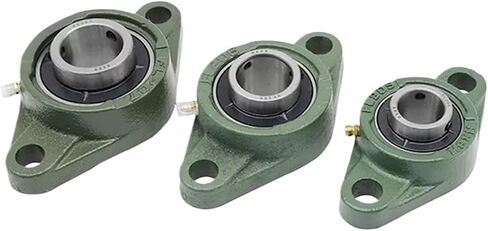 1PCS UCFL204 204-12 UCFL205 Inch 205-14 205-15 UCFL206 206-17 206-18 cast Iron Bearing seat(UCFL206 ID30MM) in Saudi Arabia