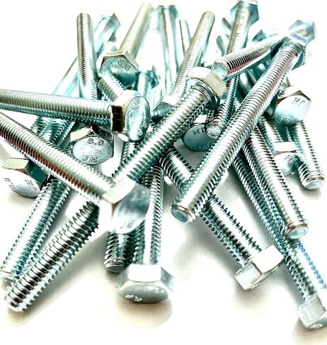 M10-1.5 Hex رأس البراغي الخيط الكامل 8.8 قياس الزنك (40 مم ، 25) in Saudi Arabia