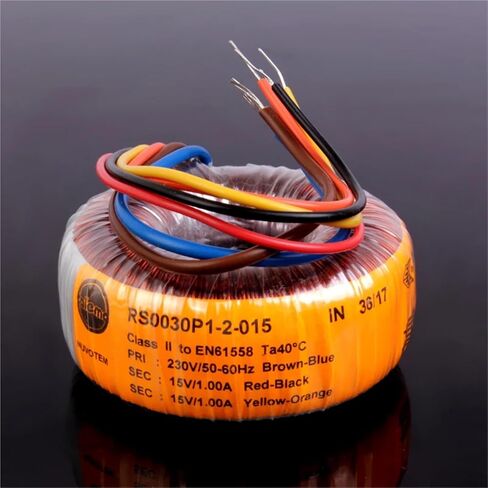 30W Dual 6V 9V 12V 15V 18V 25V Toroidal Transformer Fever Imported Ring Cow 30VA(30W Dual 15V) in Saudi Arabia