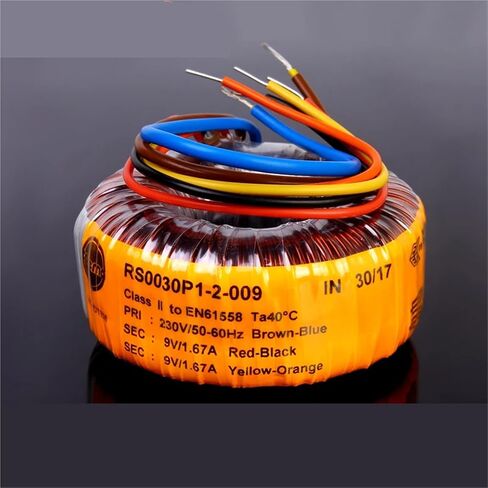 30W Dual 6V 9V 12V 15V 18V 25V Toroidal Transformer Fever Imported Ring Cow 30VA(30W Dual 15V) in Saudi Arabia