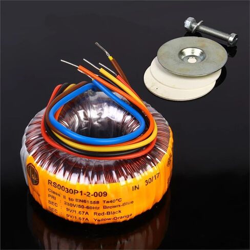 30W Dual 6V 9V 12V 15V 18V 25V Toroidal Transformer Fever Imported Ring Cow 30VA(30W Dual 15V) in Saudi Arabia