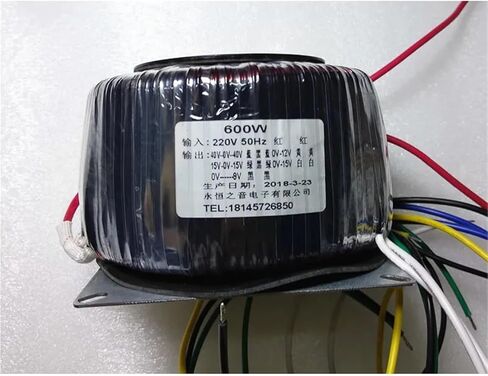 مستوردة من الحديد المستوردة مزدوجة 40V 600W All-Copper Toroidal Transivaler Rupplifier Amplifier محول طاقة Toroidal Toridal in Kuwait