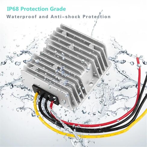 DC 36V 48V 60V 72V to DC 12V 24V 5A 10A 240W Transformer Voltage Converter Regulator Buck Power Supply for Car LED Solar(to 12V 5A 60W) in Saudi Arabia