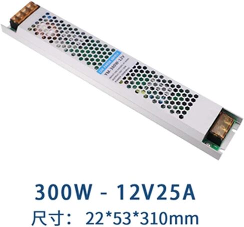 Transformers LED Power Supply DC 12V 24V Ultra Thin(300W,12V) in Saudi Arabia