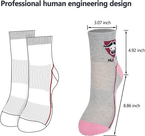 Athletic Ankle Socks with Cushioned Padding, Mesh Ventilation, Arch Support, 4 Colors Available Breathable Cotton Sports Socksfor Students Athletic Socks for Teen Girls in Saudi Arabia