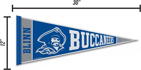 Rico Industries NCAA Blinn Buccaneers 12 "× 30" in Saudi Arabia