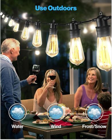 Sunco 12 Pack Vintage LED Edison Plubs ، 75W مكافئ 8.5W ، 1000 LM Dimmable St58 Filament 3000K Whate White ، E26 قاعدة متوسطة ، مصابيح كهربائية زجاجية صافية. in Kuwait